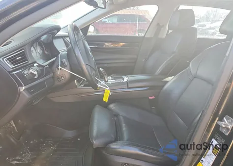 2011 BMW 750 Lxi z USA, uszkodzony, nr VIN WBAKC8C50BC431717